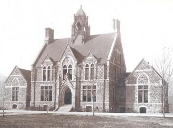 Cutler Hall, Colorado College, early 1900s