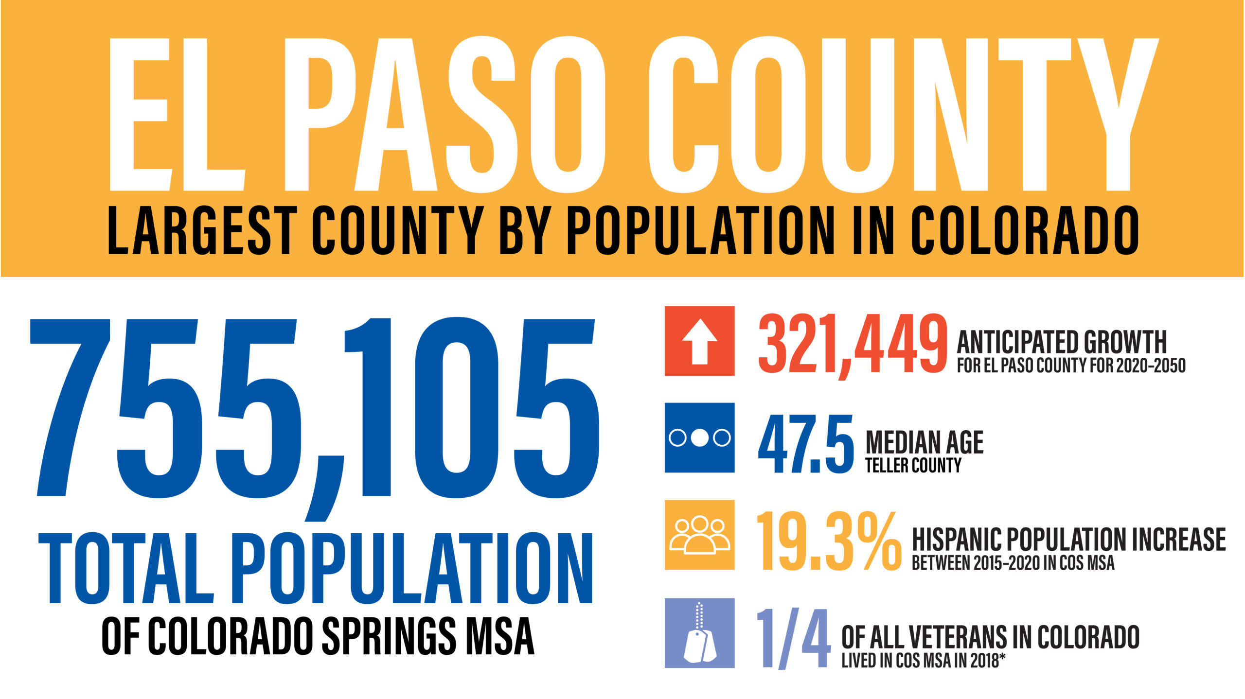 El Paso County Demographics Stats