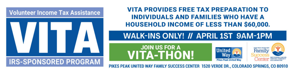 VITA-THON Sponsored program banner